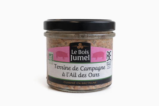 TERRINE DE CAMPAGNE A L'AIL DES OURS BIO