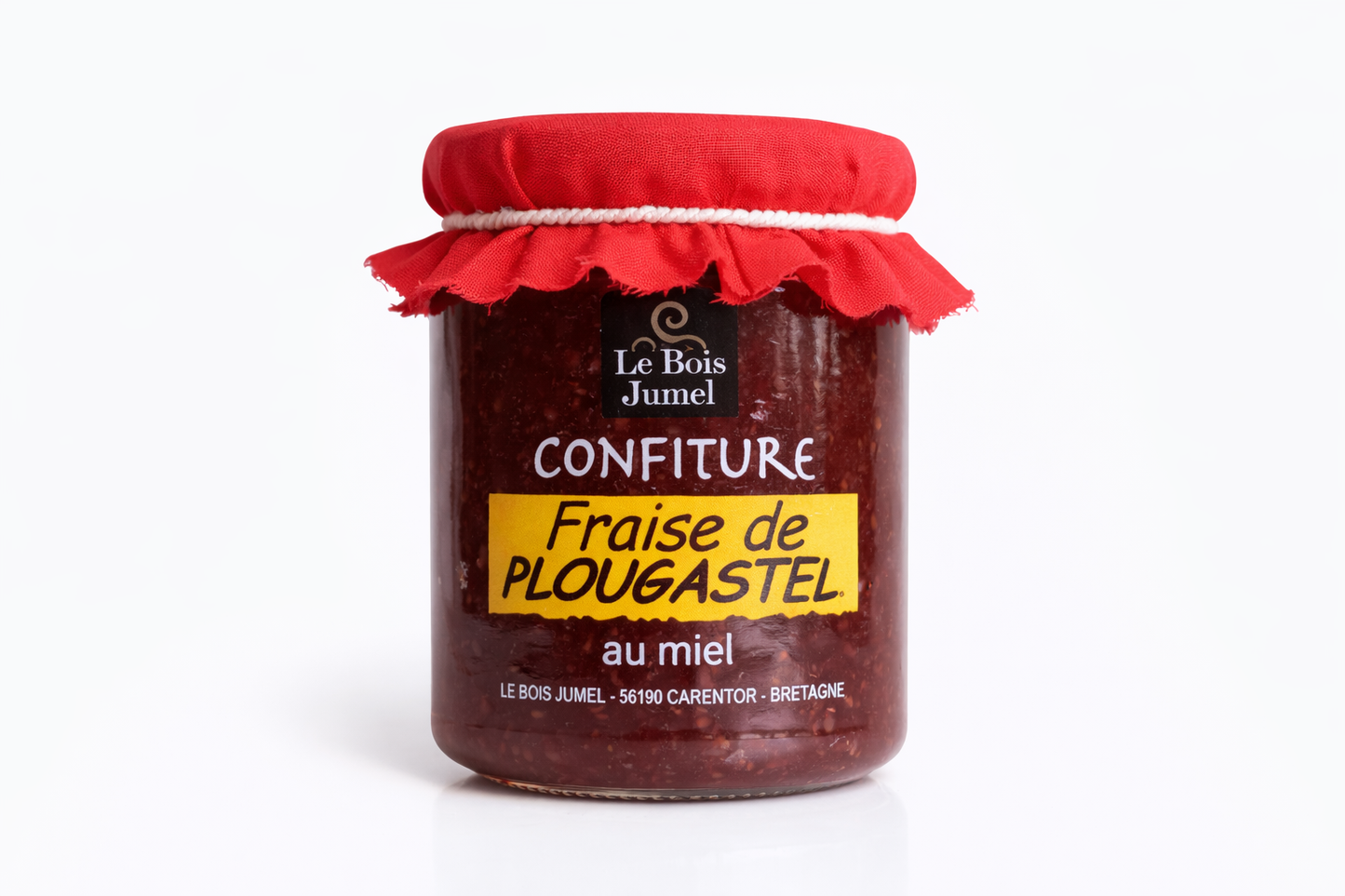 Confiture Fraise de Plougastel et Miel