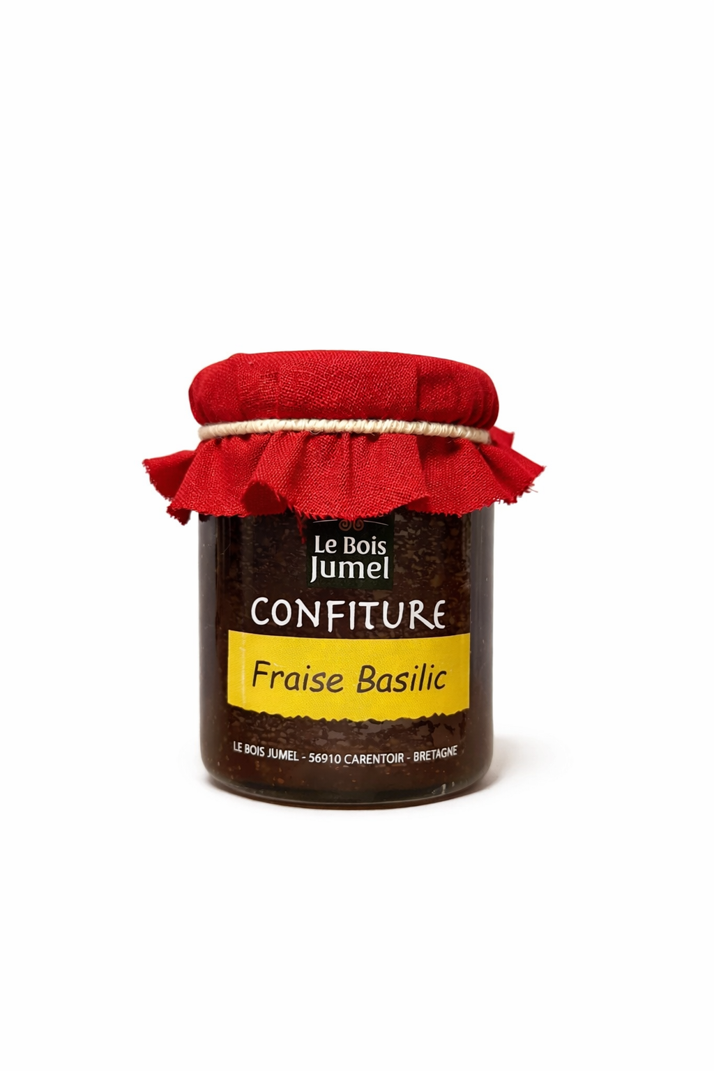 Confiture Fraise Basilic